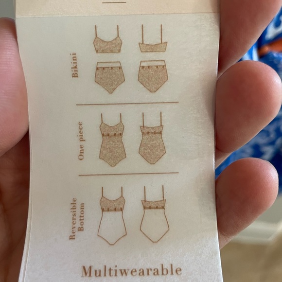 Saha swim suit, size L. NWT, reversible. - Picture 3 of 5